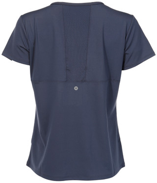 Thumbnail 2: RBX RBX Active Womens Solid Active Mesh Short Sleeve Top 