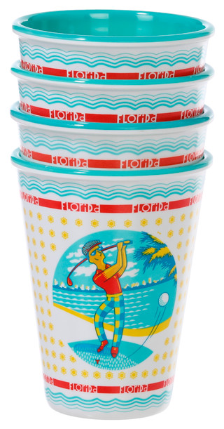 Thumbnail 5: ONE HUNDRED AND 80 DEGREE One Hundred and 80 Degrees 4 Pk Florida Cup Set 