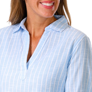 Thumbnail 3: Dash Dash Womens 3/4 Sleeve Roll Tab Top 