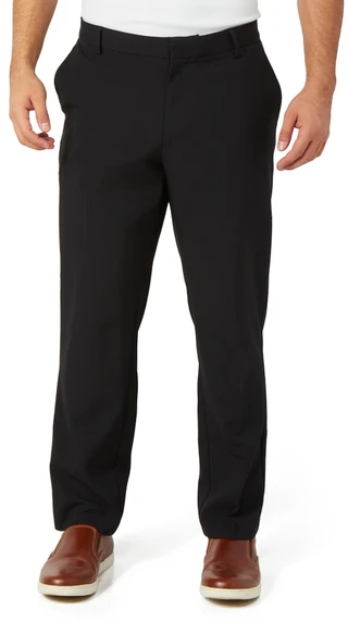 Thumbnail 1: Van Heusen Van Heusen Mens Flat Front Stretch Dress Pants 