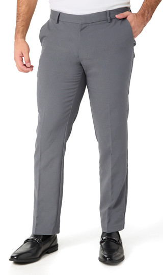 Thumbnail 1: Van Heusen Van Heusen Mens Flat Front Stretch Dress Pants 