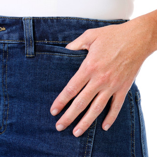 Thumbnail 2: Express Womens High Rise Wide Leg Jeans 