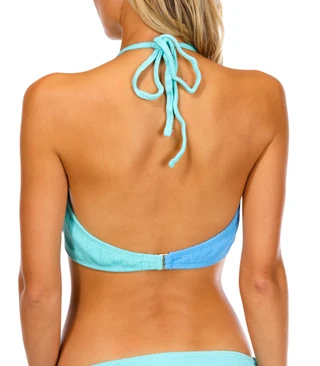 Thumbnail 2: CALIFORNIA SUNSHINE California Sunshine Juniors Lurex Popcorn Bandeau Top 
