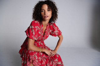 Thumbnail 9: MAX STUDIO Max Studio Womens Short Sleeve Georgette Maxi Dress 