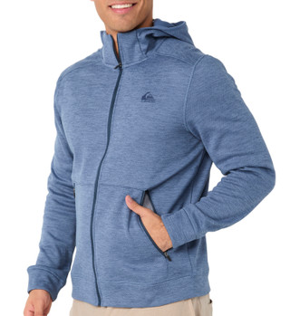 Thumbnail 3: Quiksilver Quicksilver Mens Solid Full Zip Hoodie 