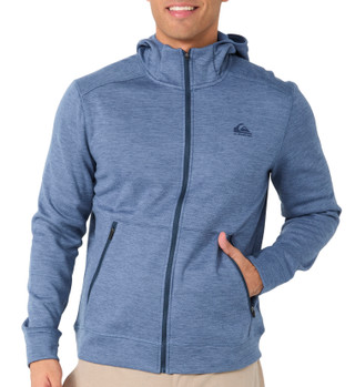 Thumbnail 1: Quiksilver Quicksilver Mens Solid Full Zip Hoodie 