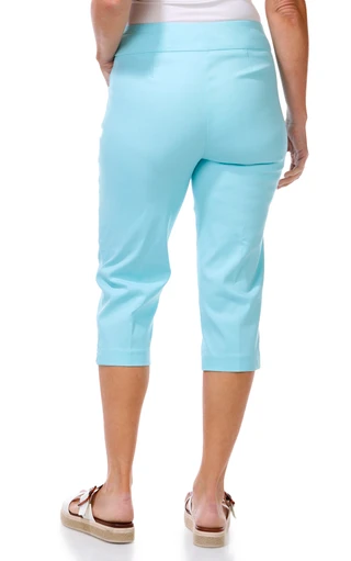 Thumbnail 2: Coral Bay Coral Bay Petite Solid Gold Bar Capris 