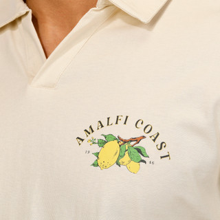Thumbnail 3: SAINTS STUDIO Saints Studio Mens Amalfi Coast Graphic Polo Shirt 