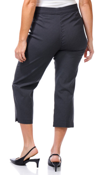 Thumbnail 3: Counterparts Counterparts Womens Houndstooth Belted Capris 