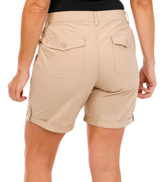 Thumbnail 6: Stella Parker Stella Parker Womens Roll Cuff Shorts 