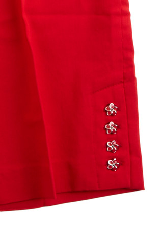 Thumbnail 2: Counterparts Counterparts Womens Flower Button Capris 