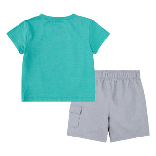 Thumbnail 2: Hurley Hurley Baby Boys 2 Pc Vortex Shorts Set 