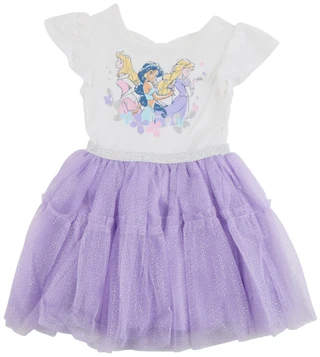 Thumbnail 1: Disney Disney Toddler Girls Short Sleeve Princess Tutu Dress 