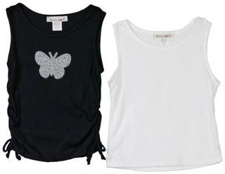 Thumbnail 1: DREAMGIRL DreamGirl Big Girls 2 Pc Butterfly Tank Set 