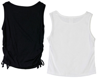 Thumbnail 3: DREAMGIRL DreamGirl Big Girls 2 Pc Butterfly Tank Set 