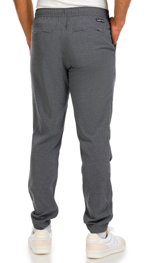 Thumbnail 2: Hurley Men's Off Duty Heather Twill Joggers 