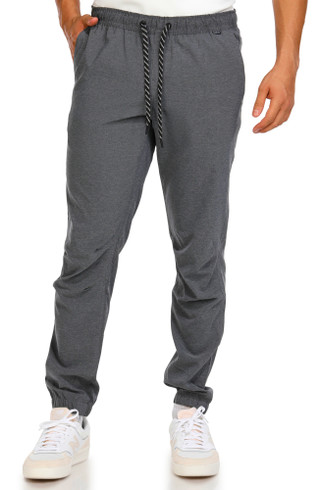 Thumbnail 1: Hurley Men's Off Duty Heather Twill Joggers 