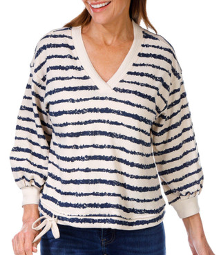 Thumbnail 4: NATURAL/ NAVY
