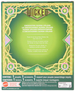 Thumbnail 2: WICKED Wicked Girls Enchanting Glinda Upland Deluxe Doll 