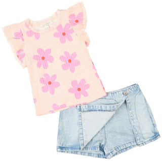 Thumbnail 3: PEACH/ DENIM