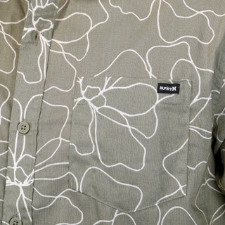 Thumbnail 6: Hurley Hurley Mens Crayota Short Sleeve Woven Button Down Shirt 