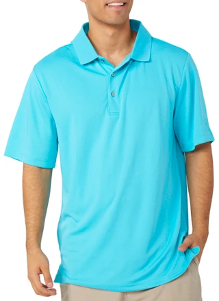 Thumbnail 1: PGA TOUR PGA TOUR Big Men's Solid Golf Polo 