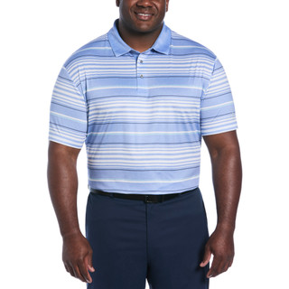Thumbnail 1: PGA TOUR PGA TOUR Big Men's Stripe Golf Polo 