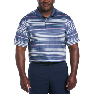 Thumbnail 1: PGA TOUR PGA TOUR Big Men's Stripe Golf Polo 