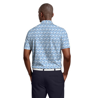 Thumbnail 2: PGA TOUR PGA TOUR Mens Novelty Geometric Print Golf Polo 
