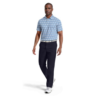 Thumbnail 4: PGA TOUR PGA TOUR Mens Novelty Geometric Print Golf Polo 