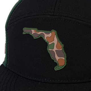 Thumbnail 2: FloGrown Flogrown Mens Camo Florida Black Hat 