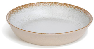 Thumbnail 1: Tarhong Tarhong 29.5 oz Carmel Reactive Low Dinner Bowl 