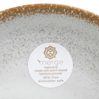 Thumbnail 3: Tarhong Tarhong 29.5 oz Carmel Reactive Low Dinner Bowl 
