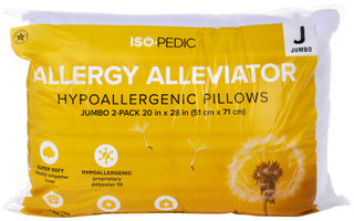 Thumbnail 1: Iso-Pedic Iso-pedic 2 Pk Hypoallergenic Jumbo Pillows 