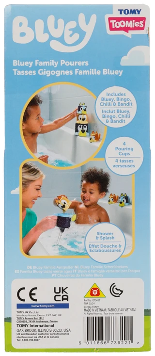 Thumbnail 2: BLUEY Bluey Pourers Bath Toy Set 