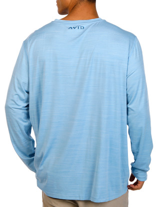 Thumbnail 2: AVID Avid Men's Pacifico Performance Crew Long Sleeve 