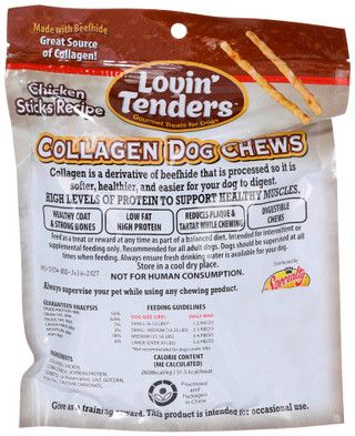 Thumbnail 2: LOVIN TENDERS Lovin Tenders 40 Pk Chicken Collagen Dog Chews 
