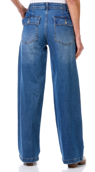 Thumbnail 2: SUPPLIES BY UNIONBAY Supplies by UNIONBAY Womens Della Wide Leg Jeans 