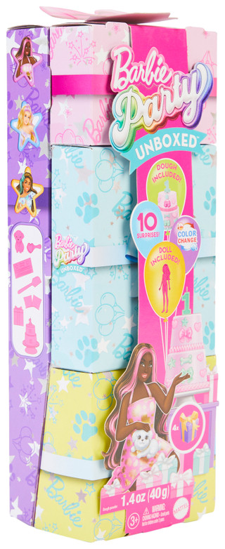 Thumbnail 3: Barbie Barbie Girls Party Unboxed Doll Accessories 