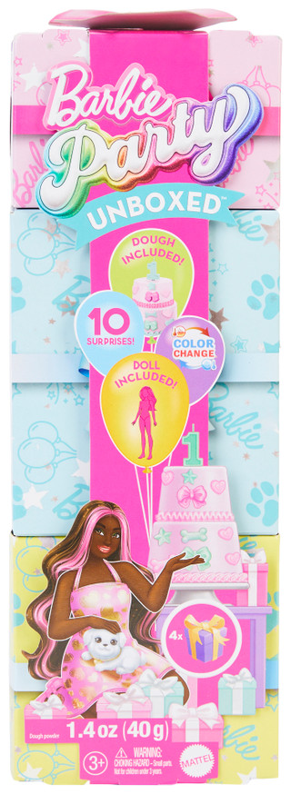 Thumbnail 1: Barbie Barbie Girls Party Unboxed Doll Accessories 