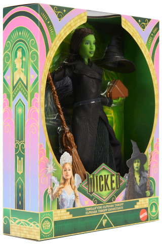 Thumbnail 4: WICKED Wicked Girls Thrillifying Elphaba Thropp Doll 