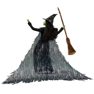 Thumbnail 6: WICKED Wicked Girls Thrillifying Elphaba Thropp Doll 
