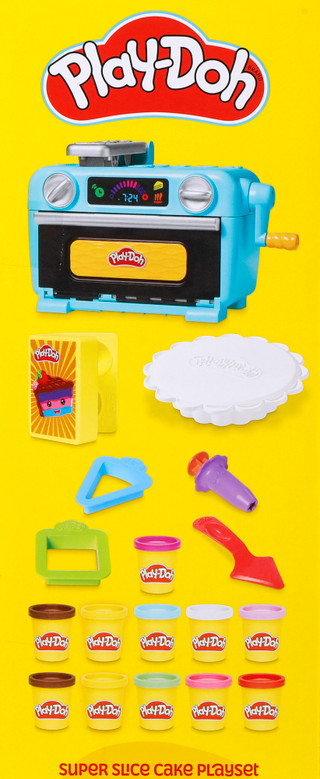 Thumbnail 3: Play Doh Play Doh Super Slice Cake Playset 
