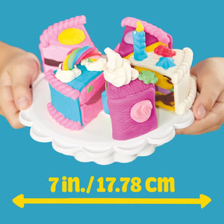 Thumbnail 4: Play Doh Play Doh Super Slice Cake Playset 