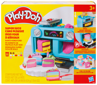 Thumbnail 1: Play Doh Play Doh Super Slice Cake Playset 