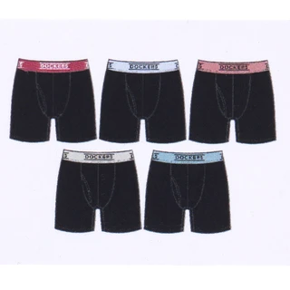 Thumbnail 2: Dockers Dockers Mens 5 Pk Solid Cotton Boxer Briefs 