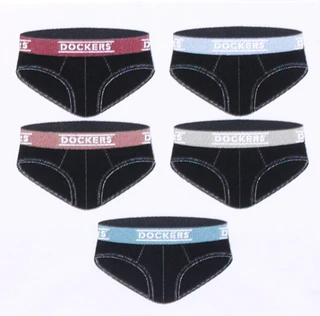 Thumbnail 5: Dockers Dockers Mens 5 pk Solid Cotton Briefs 