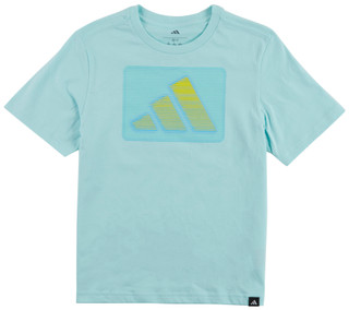 Thumbnail 1: LICENSED Adidas Big Boys Short Sleeve Logo Shirt 