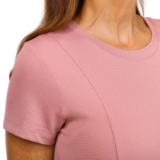 Thumbnail 3: RBX RBX Women's Active Short Sleeve Jacquard Mesh Top 