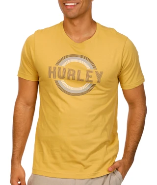 Thumbnail 1: Hurley Hurley Mens Trance Short Sleeve Cotton Graphic T-Shirt 